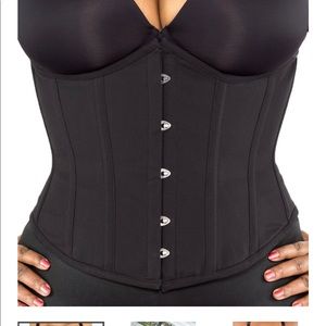 Steel Boned Underbust Satin Corset size 46